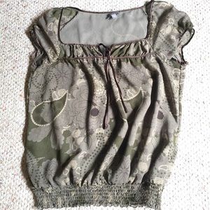 💚 Apt 9 Elastic Waisted Blouse-XL 💚